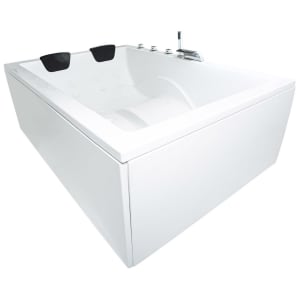 Caribia Dinasty Badewanne 180 x 130 cm mit Schürze