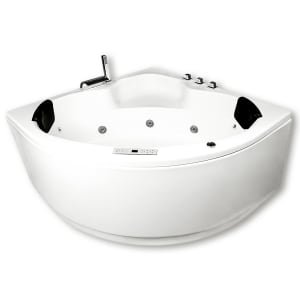 Caribia Rio Premium Whirlpool 150 x 150 cm mit Schürze