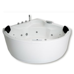 Caribia Vanaty Premium Whirlpool 149 x 149 cm mit Schürze