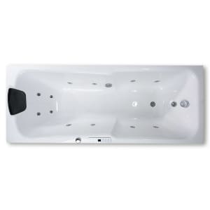 Caribia Rhodos Premium Whirlpool 190 x 75 cm mit Schürze