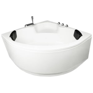 Caribia Rio Badewanne 130 x 130 cm mit Schürze