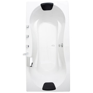 Caribia Trento Badewanne 190 x 90 cm ohne Schürze