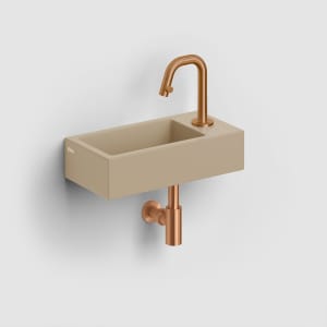 Clou Flush 3 Right Keramik-Handwaschbecken 36 x 18 cm mit Hahnloch rechts