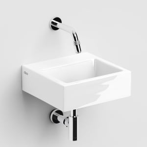 Clou Flush Handwaschbecken ohne Hahnloch 28 cm