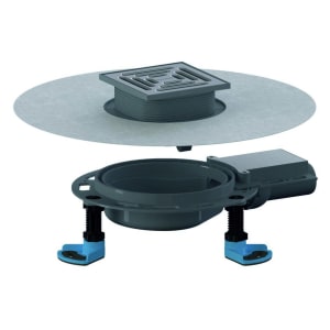 Dallmer Bodenablauf DallDrain Pure Plan, DN 40, 12 x 12 cm