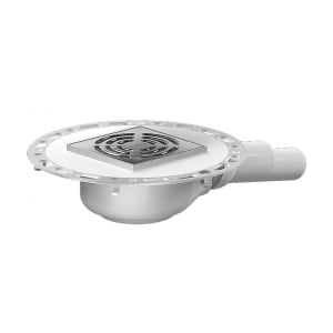 Dallmer TistoPlan Bodenablauf K 10, DN 40/ DN 50, 10 x 10 cm