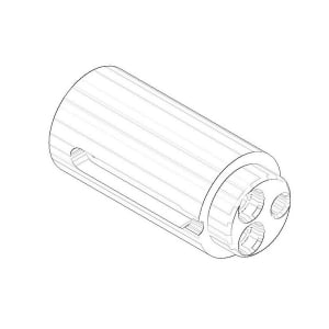 Dornbracht Anschluss Ø 3,5 x 7,2 cm