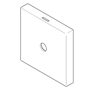 Dornbracht MEM Ersatz-Rosette für Griff Cold