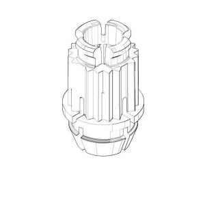 Dornbracht Rastbuchse 1,45 x 1,85 cm