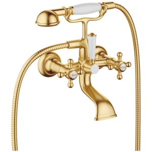 Dornbracht Madison Wannenbatterie für Wandmontage mit Garnitur