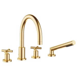 Dornbracht TARA Wannen-Vierlochbatterie für Wannenrand-/ Fliesenrandmontage