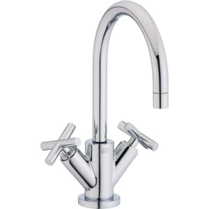 Dornbracht TARA Waschtisch-Einlochbatterie mit Ablaufgarnitur