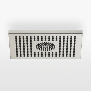 Dornbracht Regenbrause für Deckenanbindung mit LED Licht, 30 x 24 cm