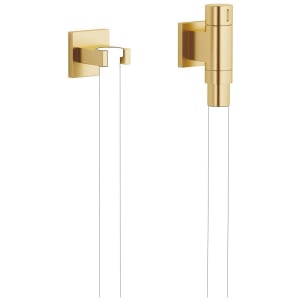 Dornbracht WaterTube Kneipp-Wandanschlussbogen mit Ventil und Schlauchhalterung