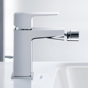 Duravit Manhattan Einhebel-Bidetmischer mit Zugstangen-Ablaufgarnitur