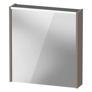 Duravit D-Code LED-Spiegelschrank 65 x 70 cm, Türanschlag links