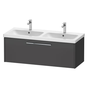 Duravit D-Code Waschtischunterbau 118,4 cm, 1 Auszug, Griff chrom