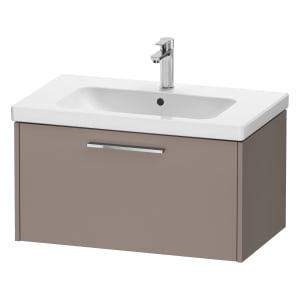 Duravit D-Code Waschtischunterbau 78,4 cm, 1 Auszug, Griff chrom
