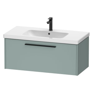 Duravit D-Code Waschtischunterbau 98,4 cm, 1 Auszug, Griff diamantschwarz