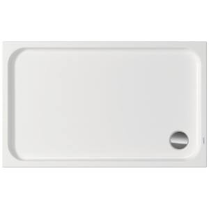Duravit D-Code Rechteck Duschwanne 130 x 80 cm
