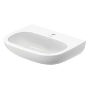 Duravit D-Code Waschtisch Med 60 cm mit 1 Hahnloch
