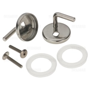 Duravit Ersatz Scharnierpaar für Dellarco WC Sitz