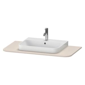 Duravit Happy D.2 Plus Konsole mit einem Ausschnitt 1,6 x 100 x 55 cm