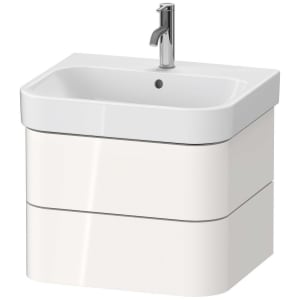 Duravit Happy D.2 Plus Waschtischunterschrank wandhängend, 2 Auszüge, 57,5 x 49 cm