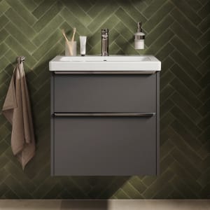 Duravit Joviva Keramik-Waschtisch mit Unterschrank 60 cm