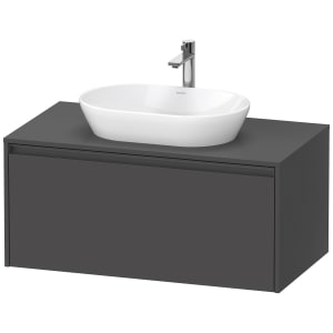 Duravit Ketho.2 Konsolenwaschtischunterbau wandhängend, 1 Auszug, 100 cm