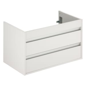 Duravit Ketho Waschtischunterbau für Starck 3 Möbelwaschtisch 85 cm, 2 Auszügen