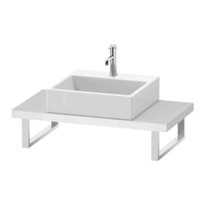 Duravit L-Cube Konsole 92 x 55 x 4,5 cm mit 1 Ausschnitt