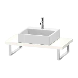 Duravit L-Cube Konsole 92 x 55 x 3 cm mit 1 Ausschnitt