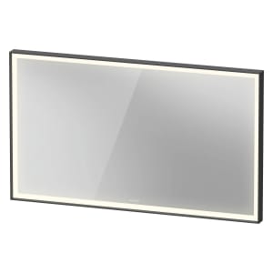 Duravit L-Cube Spiegel mit Beleuchtung 120 x 70 cm, mit Spiegelheizung