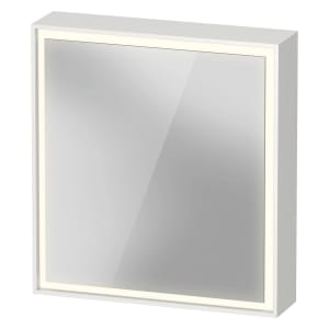 Duravit L-Cube Spiegelschrank 65 x 70 cm, 1 Tür rechts, Steckdose: LKZ 1 (F)