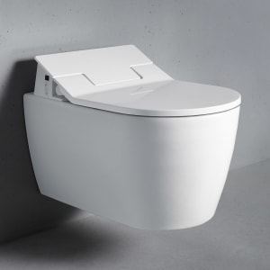 Duravit ME by Starck Wand-WC Rimless mit HygieneFlush für SensoWash