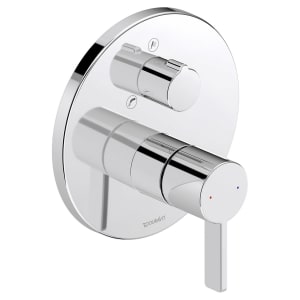 Duravit D-Neo Einhebel-Wannenmischer Unterputz, mit Umstellventil und Sicherungskombination