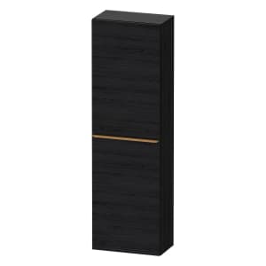 Duravit D-Neo Halbhochschrank 40 x 132 cm, 1 Tür Anschlag links, Griff bronze gebürstet