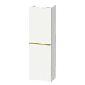 Duravit D-Neo Halbhochschrank 40 x 132 cm, 1 Tür Anschlag links, Griff gold poliert