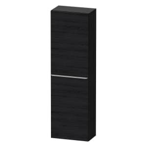 Duravit D-Neo Halbhochschrank 40 x 132 cm, 1 Tür Anschlag links, Griff edelstahl gebürstet