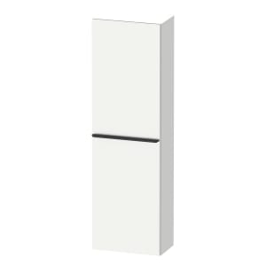 Duravit D-Neo Halbhochschrank 40 x 132 cm, 1 Tür Anschlag links, Griff diamantschwarz
