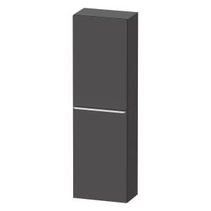 Duravit D-Neo Halbhochschrank 40 x 132 cm, 1 Tür Anschlag rechts, Griff chrom
