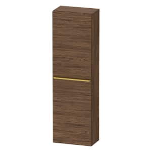 Duravit D-Neo Halbhochschrank 40 x 132 cm, 1 Tür Anschlag rechts, Griff gold poliert
