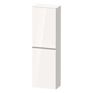 Duravit D-Neo Halbhochschrank 40 x 132 cm, 1 Tür Anschlag rechts, Griff edelstahl gebürstet