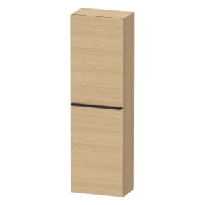 Duravit D-Neo Halbhochschrank 40 x 132 cm, 1 Tür Anschlag rechts, Griff diamantschwarz