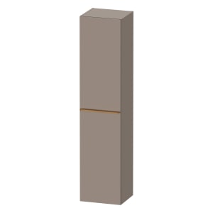 Duravit D-Neo Hochschrank 40 x 176 cm, 1 Tür Anschlag links, Griff bronze gebürstet