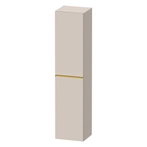 Duravit D-Neo Hochschrank 40 x 176 cm, 1 Tür Anschlag links, Griff gold poliert