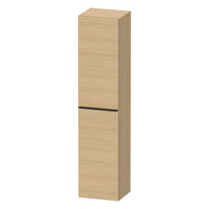 Duravit D-Neo Hochschrank 40 x 176 cm, 1 Tür Anschlag links, Griff diamantschwarz