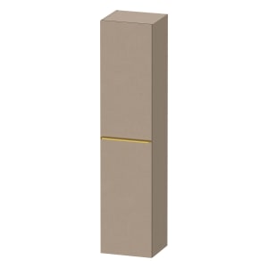 Duravit D-Neo Hochschrank 40 x 176 cm, 1 Tür Anschlag rechts, Griff gold poliert