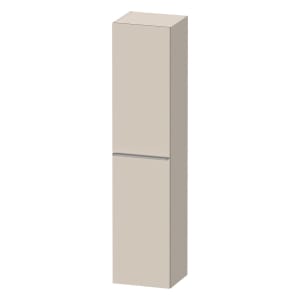 Duravit D-Neo Hochschrank 40 x 176 cm, 1 Tür Anschlag rechts, Griff edelstahl gebürstet